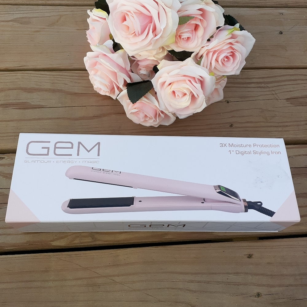 New Gem 3× Moisturizer 1'' (Digital Flat Iron)